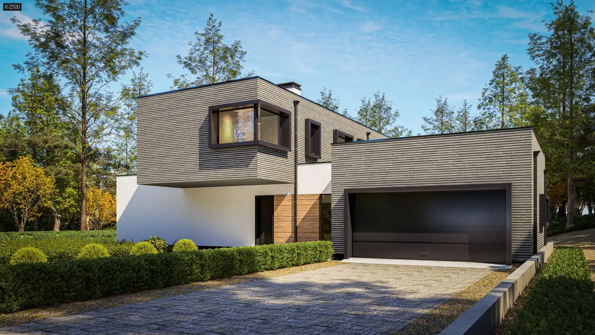 Garage ossature bois