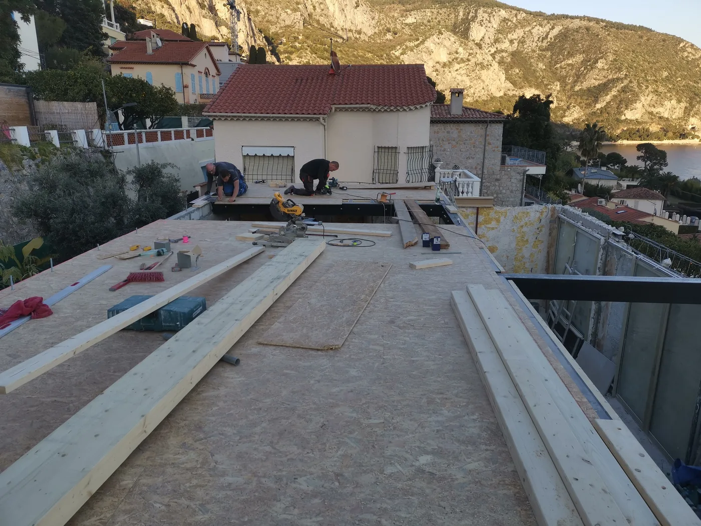 Plateforme et structure bois en hauteur