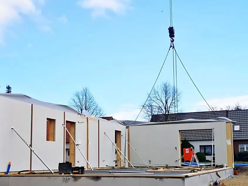Maison ossature bois haute densité Suède