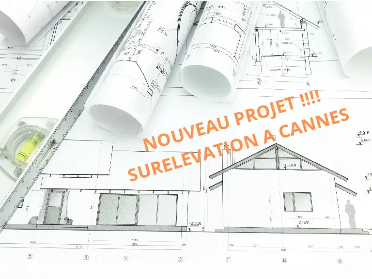 Nouveau projet en cours: surélévation de bureau à Cannes