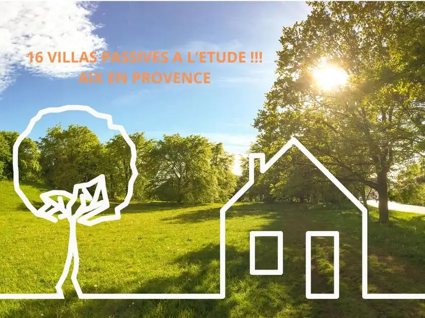 16 villas passives à l'étude à Aix-en-Provence