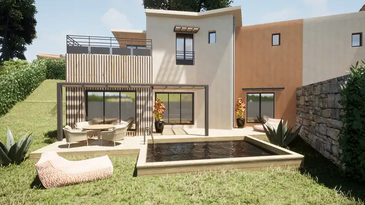 surélévation de construction en ossature bois