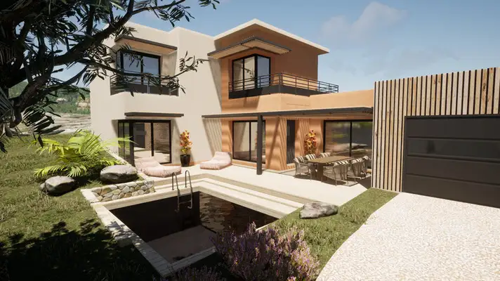 construction maison ossature bois haute densité