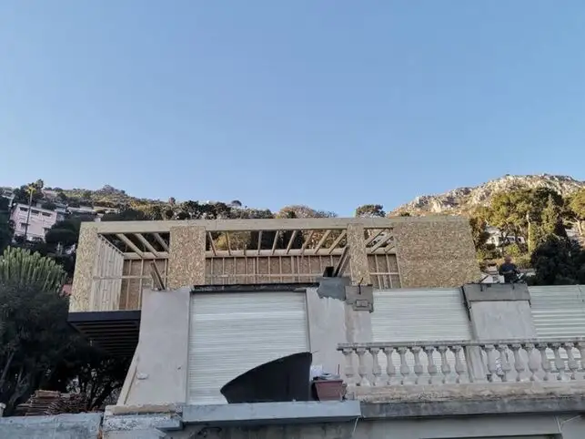 surélévation de construction en ossature bois