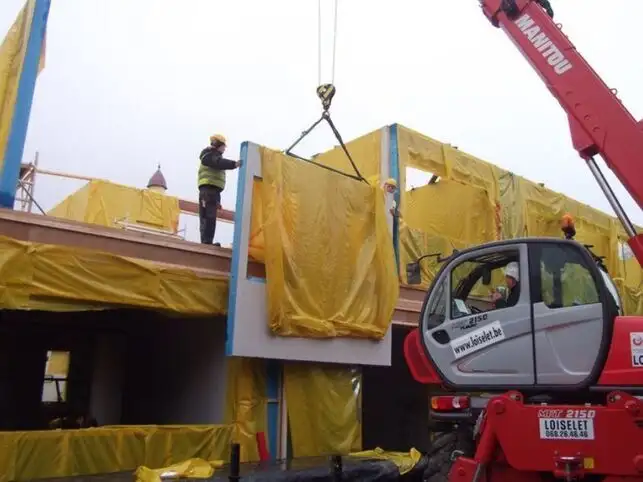 construction maison bois haute densité